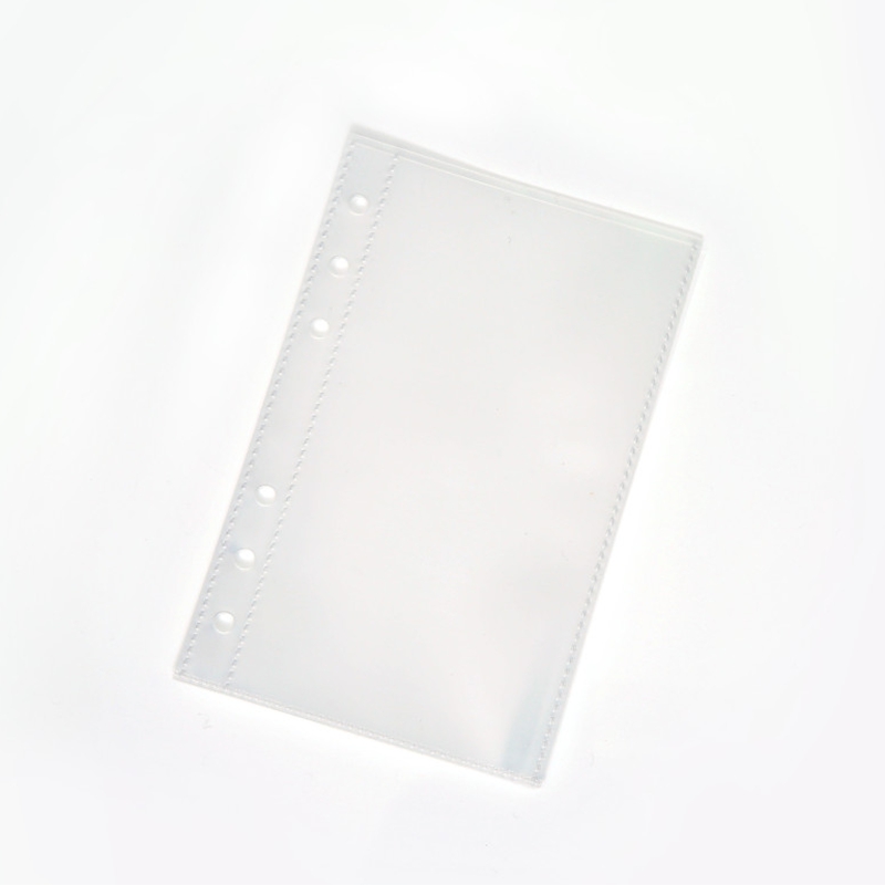 6-Ring Binder Clear Sleeves Refill A6