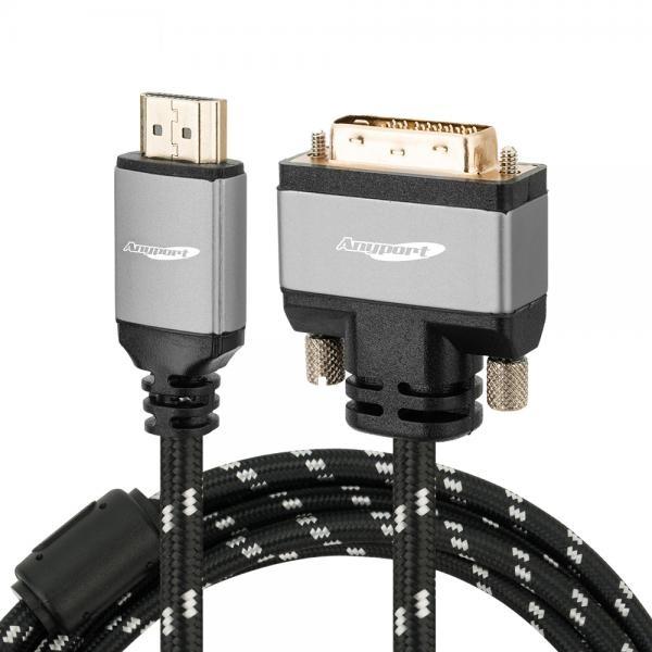 DVI to HDMI 24-1 Pin Dual Converter Cable
