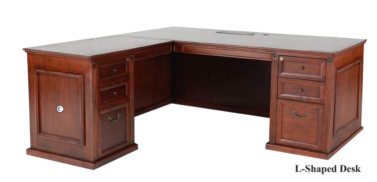 Executive L shape desk / D.P ITEM