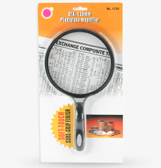 Plexiglass magnifier | Coms Magnifier | 130mm Lens | Magnification