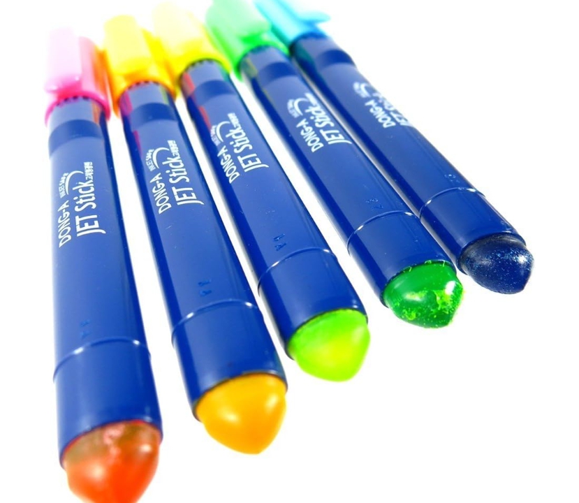 Dong-A Inkjet Safe Jet Stick Solid Gel Highlighter