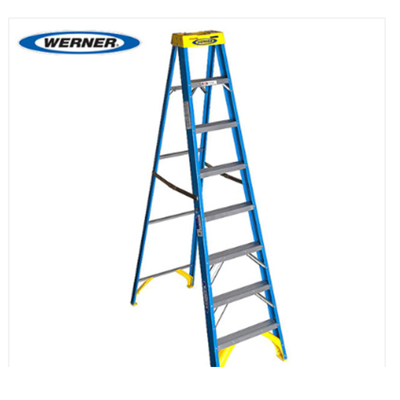 8-Step Ladder | A Type | Fiber Glass | 8ft