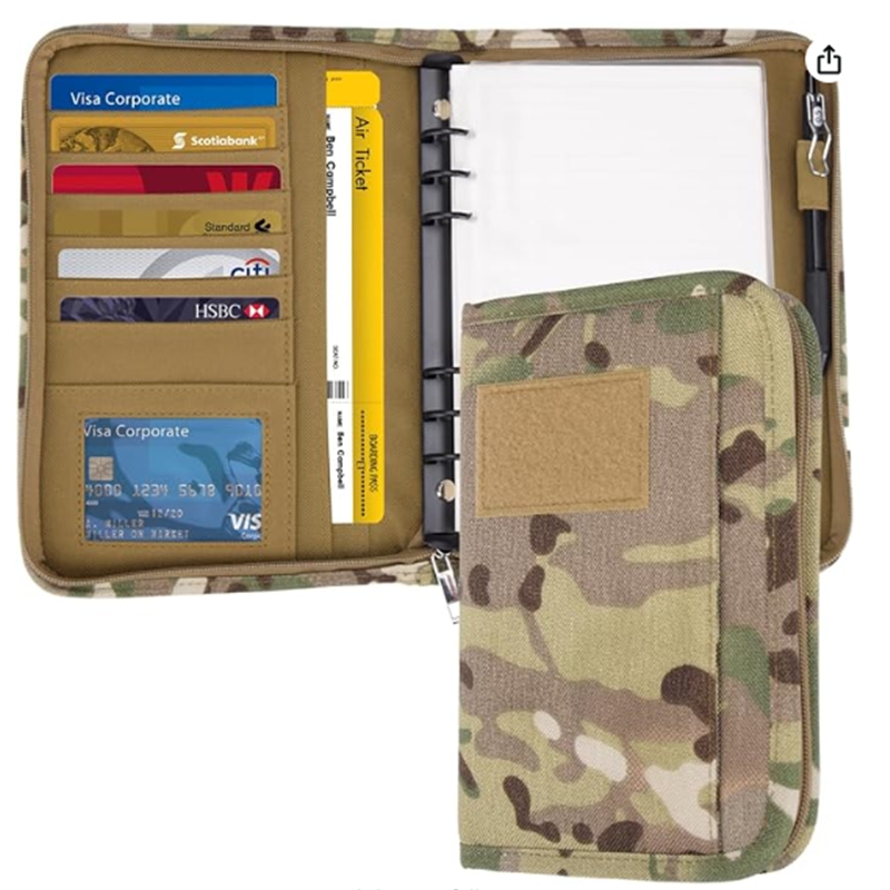 Military Padfolio Ring Binder
