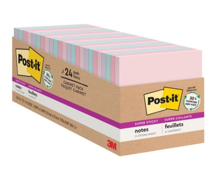 Post it Sticky Note Cabinet Pack SSN 654-2