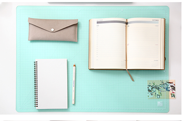 A3 Desk Pad with Translucent Cutting Mat