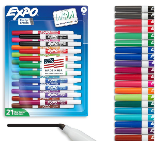 EXPO Dry Erase Markers