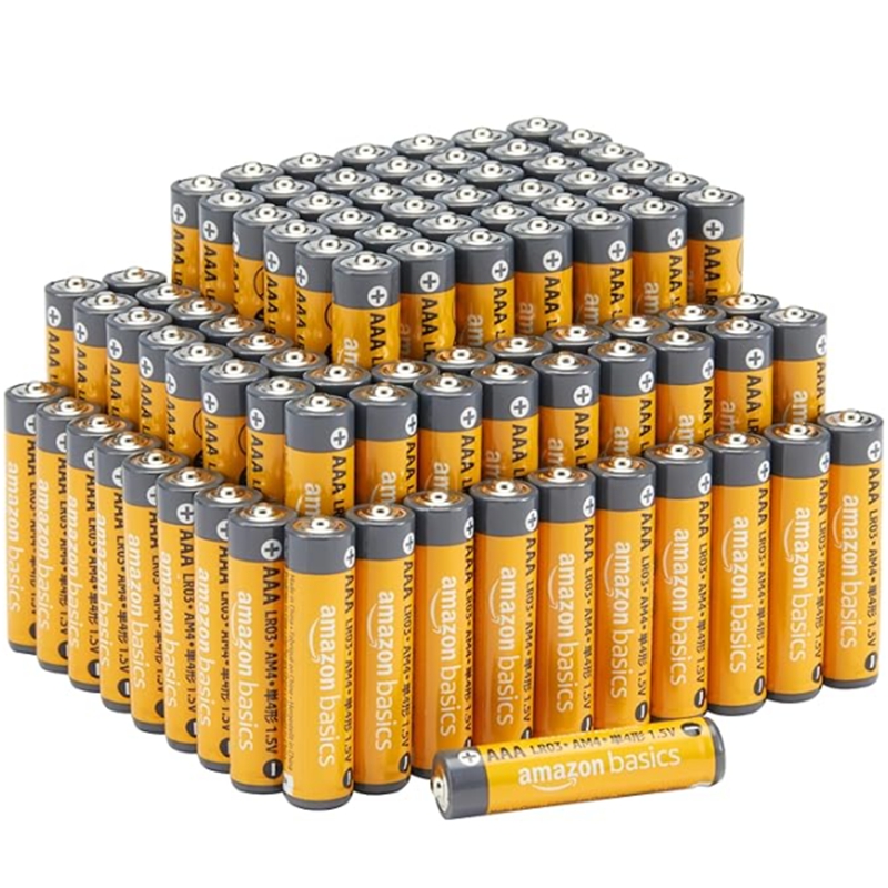 Amazon Basics AAA Long-Lasting Alkaline Batteries