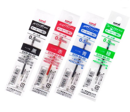 Jetstream Ballpoint Pen Refill SXR-80 0.5mm