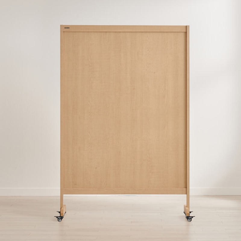 Caster Type Wood Partition