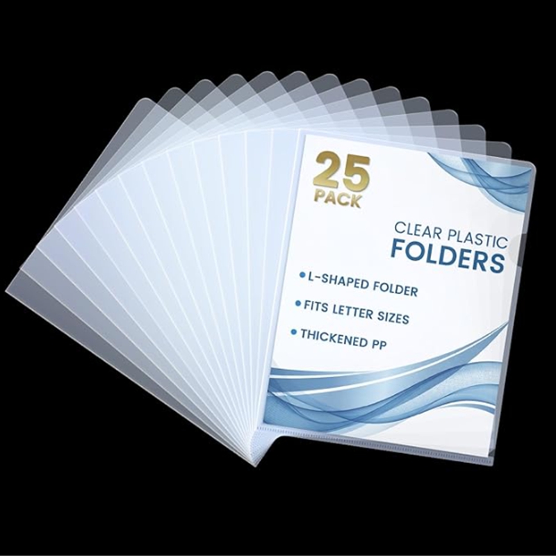 Translucent Document Holder | Clear File Pockets Letter Size