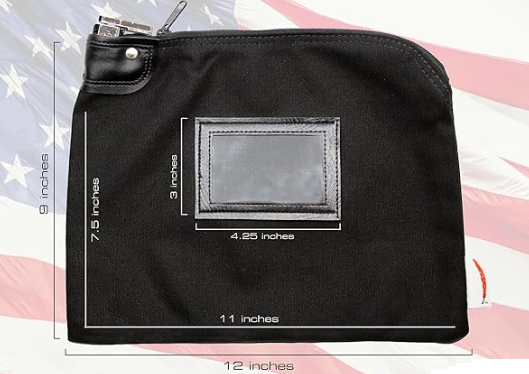 Locking Document HIPAA Bag | Courier Bag
