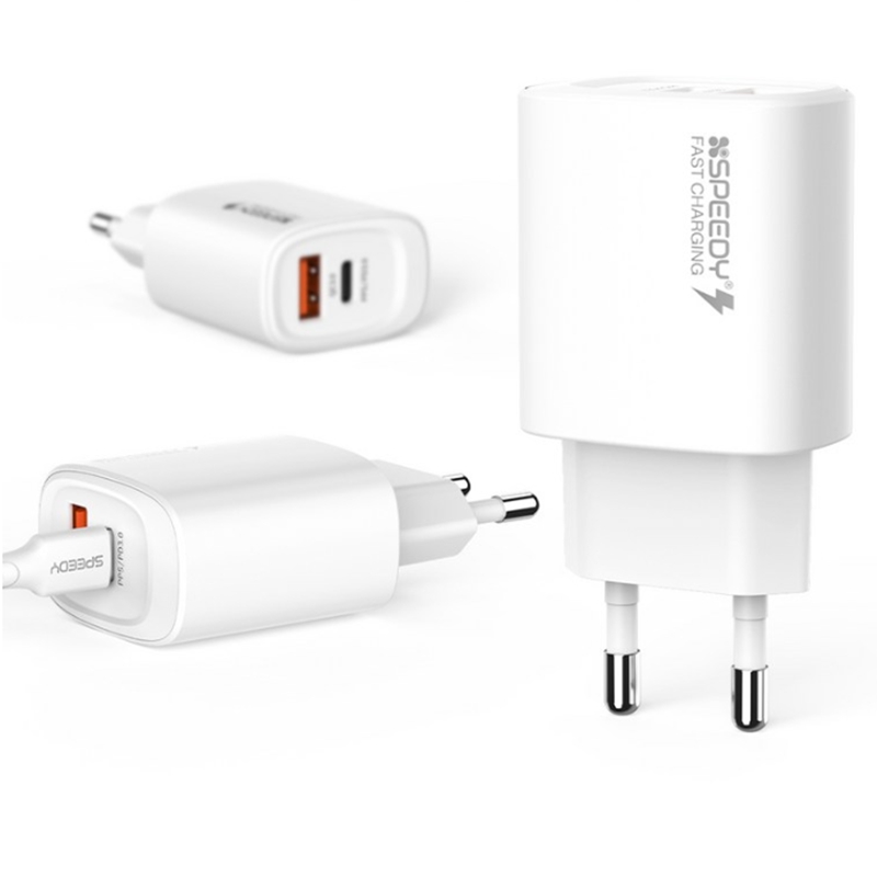 C Type & USB-A Fast Charger