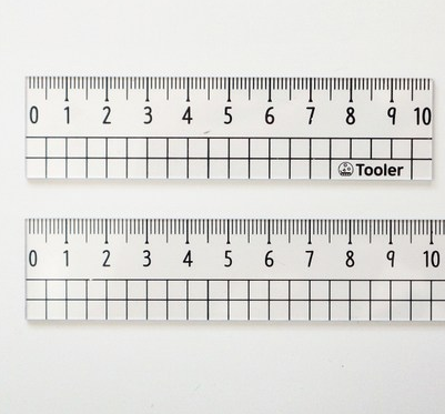 10cm Plastic Ruler