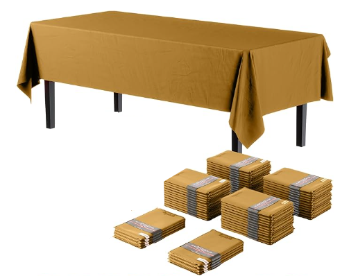 Plastic Waterproof Table Cover | 48EA/PK