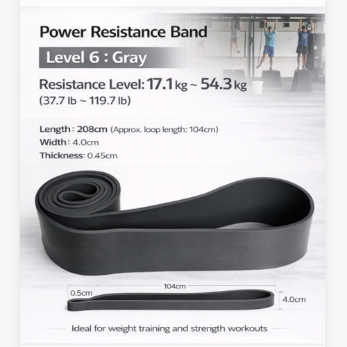 Resistance Band, Pull-up Band (Level 6)