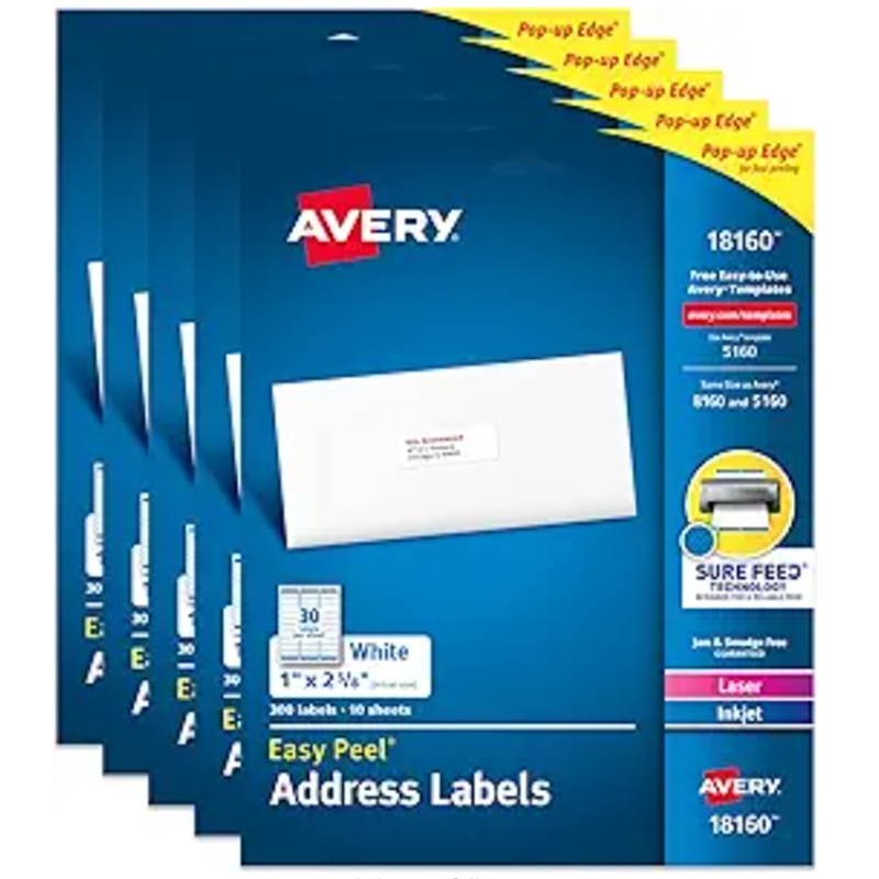 Avery 18160 Shipping Label