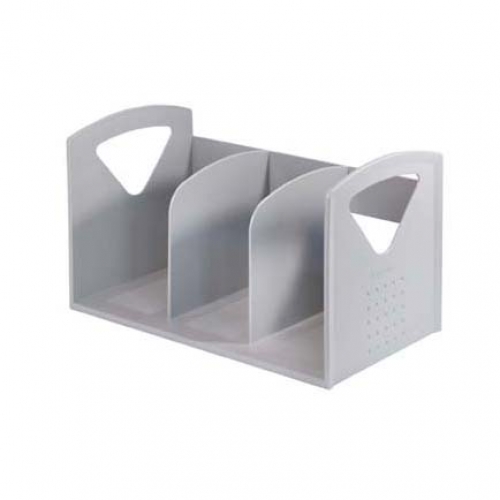 Bookend | Binder Rack | Binder Holder | File Organizer 3-Slots