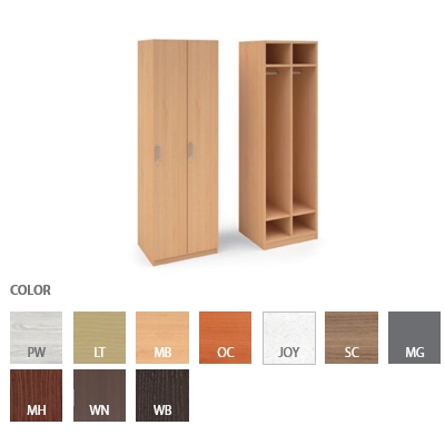 Locker (2 People / Clothing rod type)