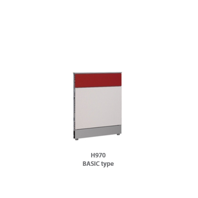 60T Steel Partitions H1000(BASIC type)