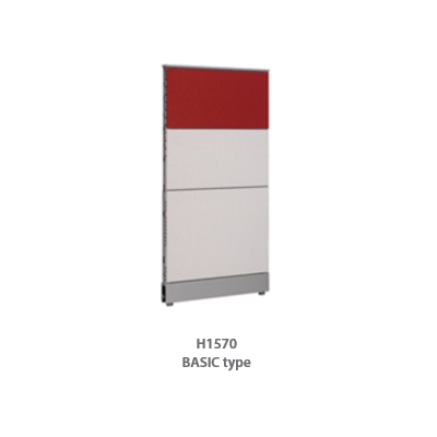 60T Steel Partitions H1600(BASIC type)
