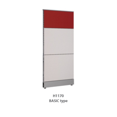 60T Steel Partitions H1800(BASIC type)