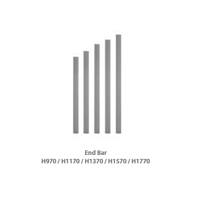 60T Partitions End Bar