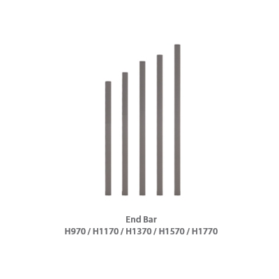 45T Partitions End Bar