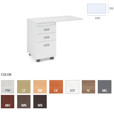 Side Desk / Drawer (3 Tier)