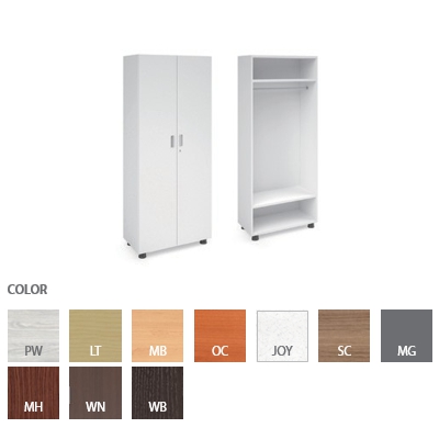 Wardrobe (All Door type / Clothing rod & Inner 2 Tier)