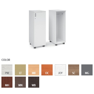 JEAN series Desk Side Cioset (1 Person /  Clothing rod) / D.P ITEM