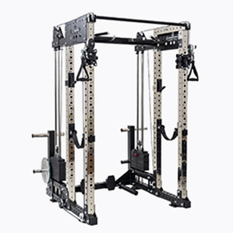 Gym Stainless Dual Block Power Racks