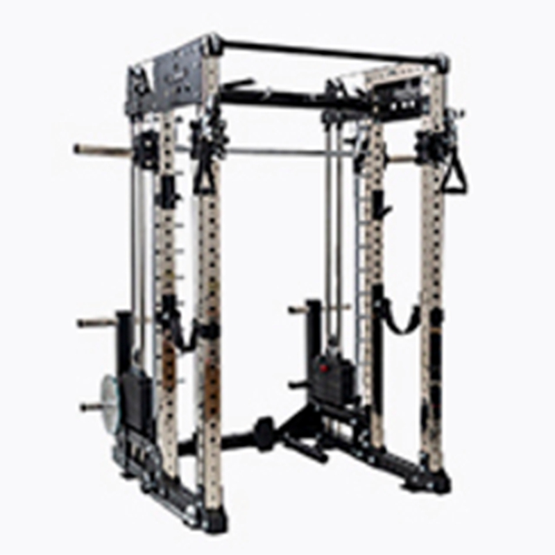 Gym Stainless Dual Block Power Racks