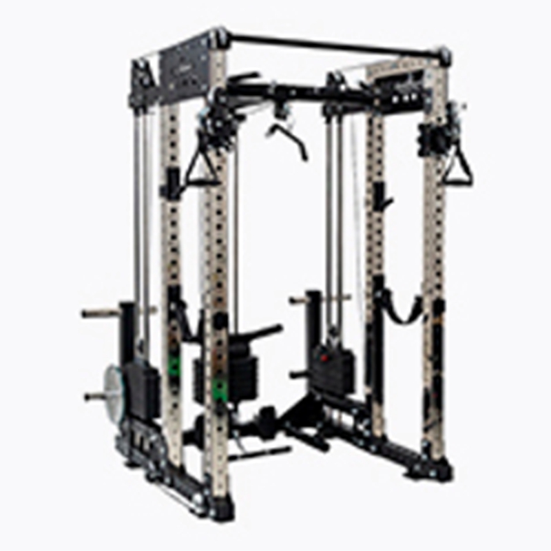Gym Stainless Dual Block Power Racks