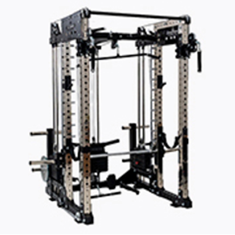 Gym Stainless Dual Block Power Racks