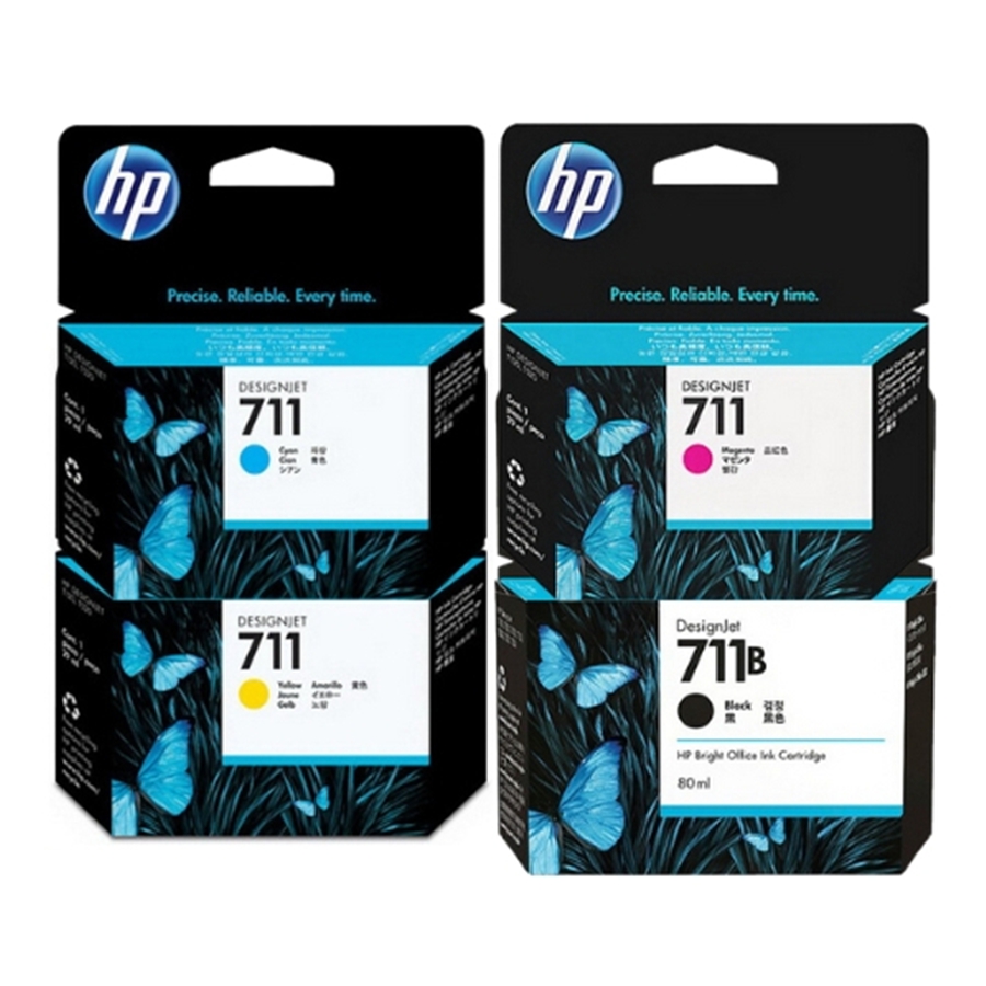 Original (HP 711B & HP 711) 3WX00A / 3WX01A / CZ130A / CZ131A / CZ132A